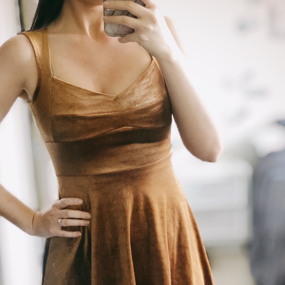 Velvet Mini Dress